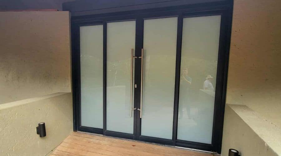 Popular Aluminium Double Door Styles