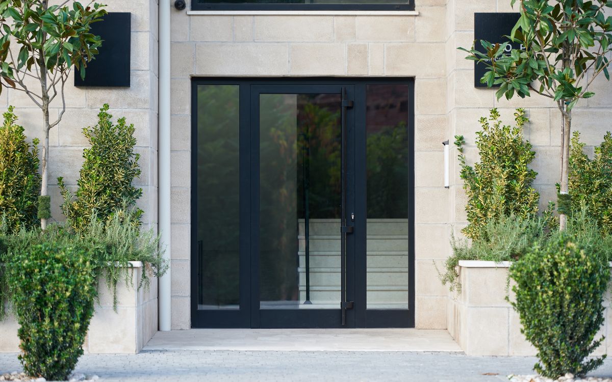 aluminium front doors