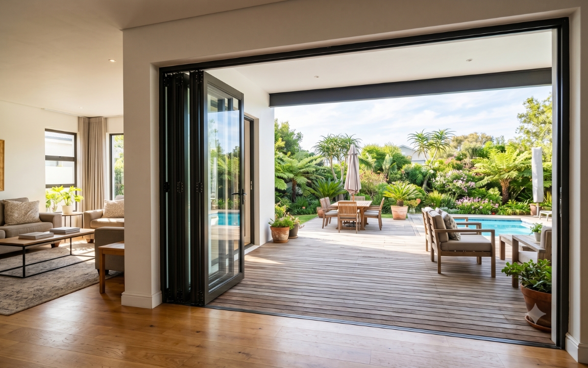 Folding doors