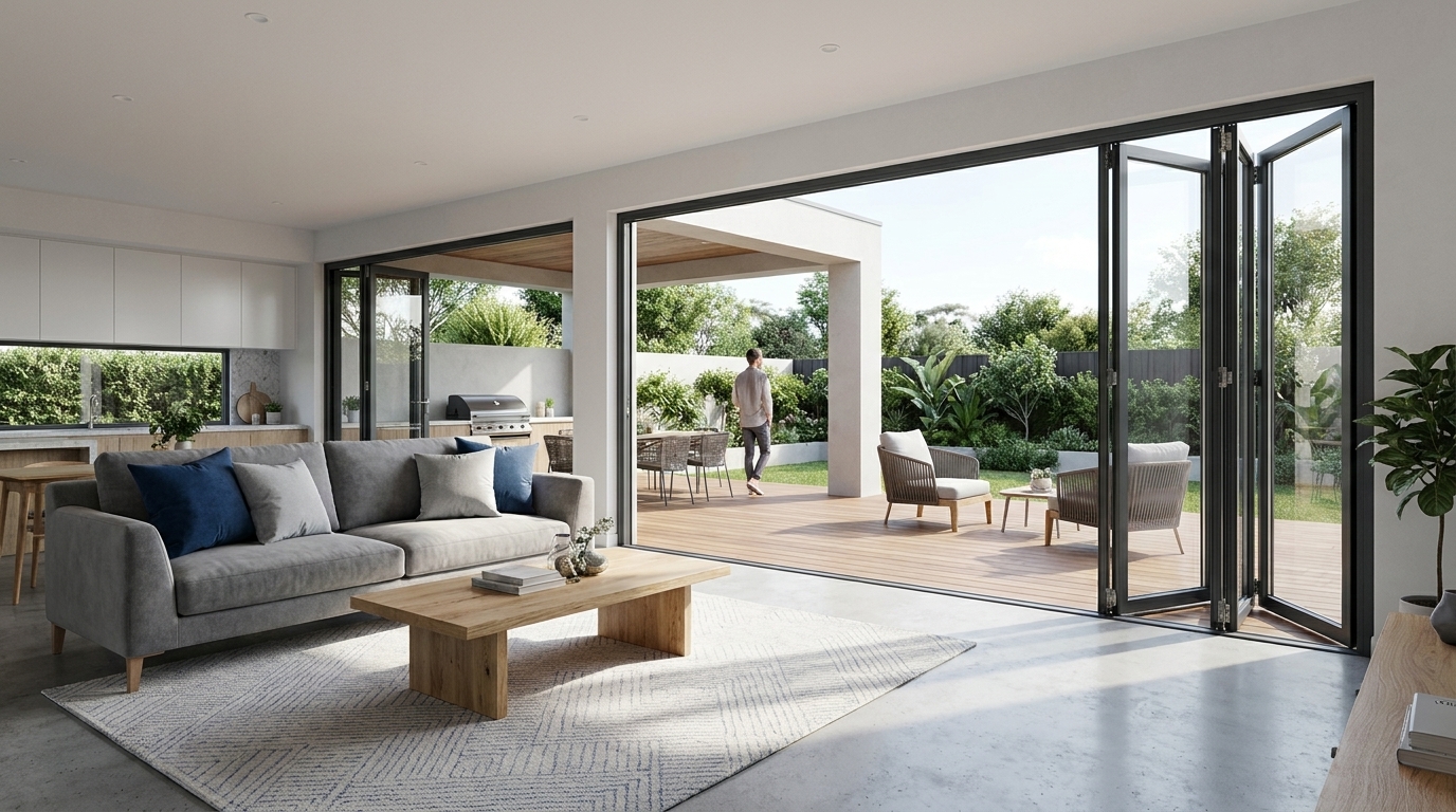 Illustration: How Much Does an Aluminium Folding Door Cost?
